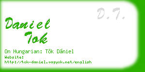 daniel tok business card
